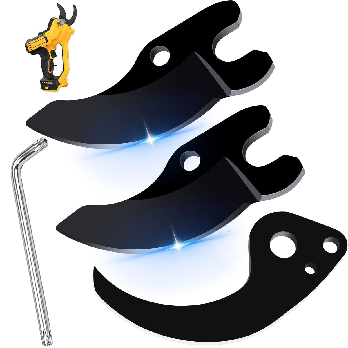 Muscovite N920015 replacement blade for DEWALT pruners delivers precise, clean cuts.