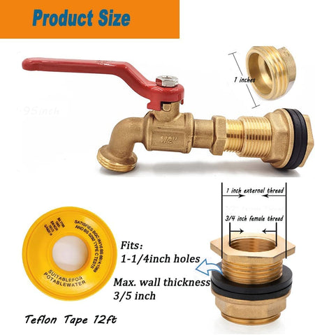 Musibo bulkhead fitting with gasket enables leak-free installation