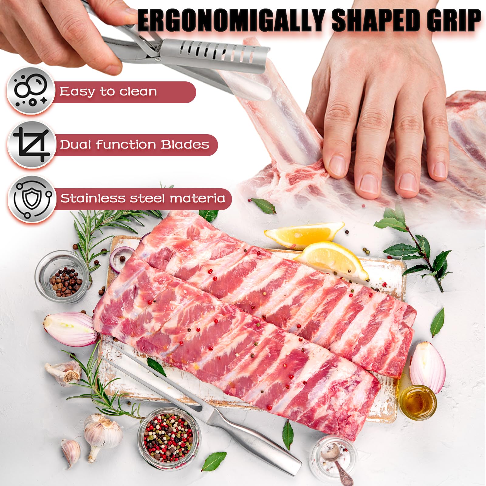 Musibo nitrile gloves pack protecting hands during BBQ prep