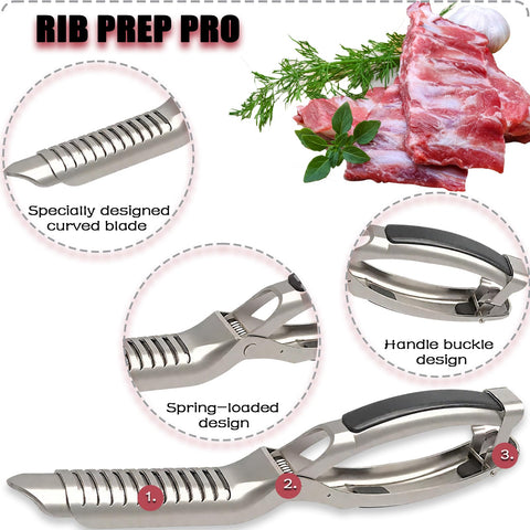 Musibo slant tweezers plier provides control for fat trimming