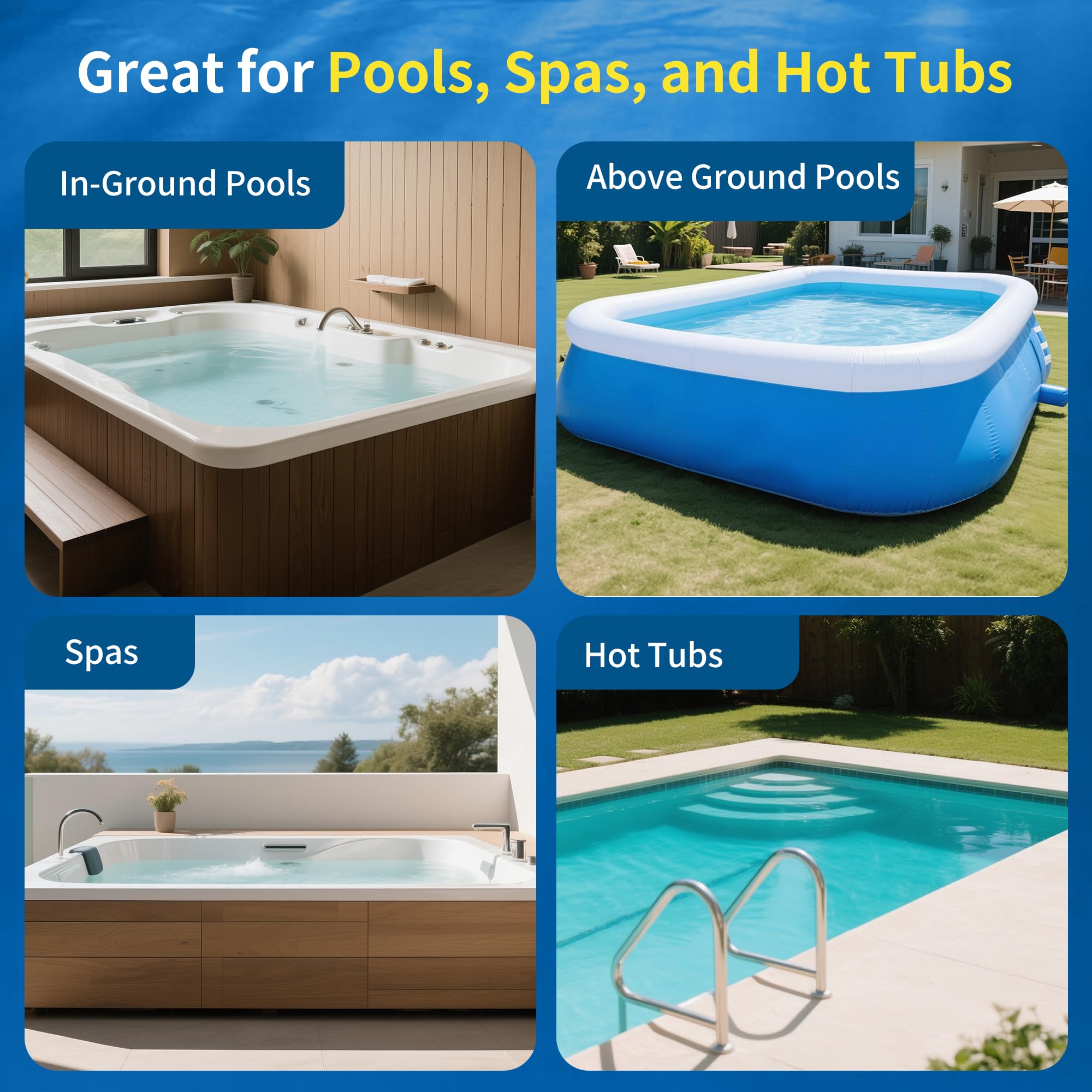 Mutaomay 60-minute runtime completes most pool cleans in one session