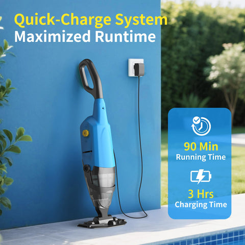 Mutaomay IPX8 waterproof design lets safe underwater cleaning