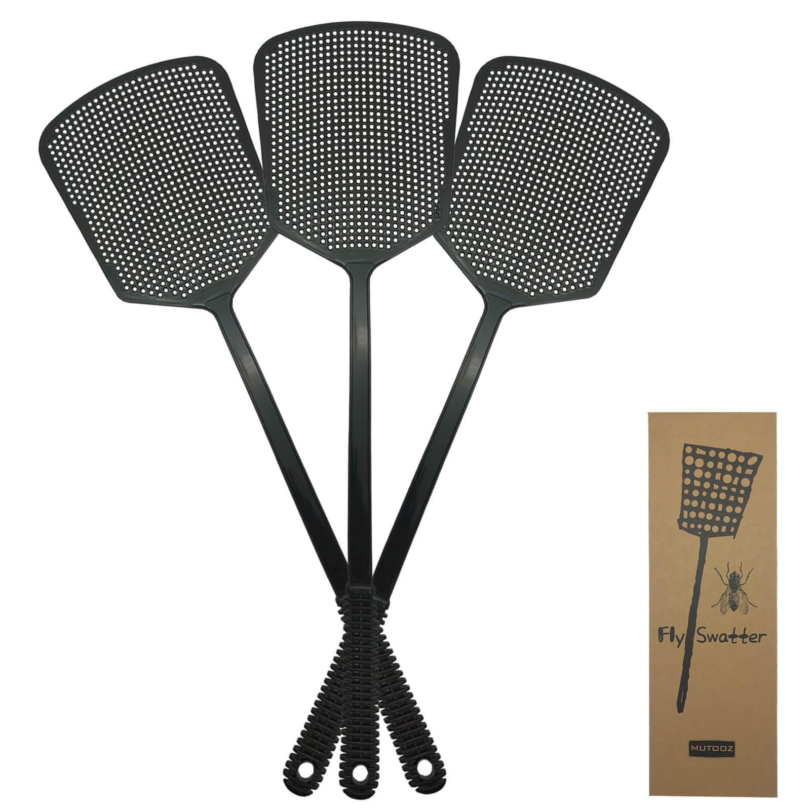 Mutooz Fly Swatter Multi-Pack offers durable, precise swats for indoor and outdoor use.