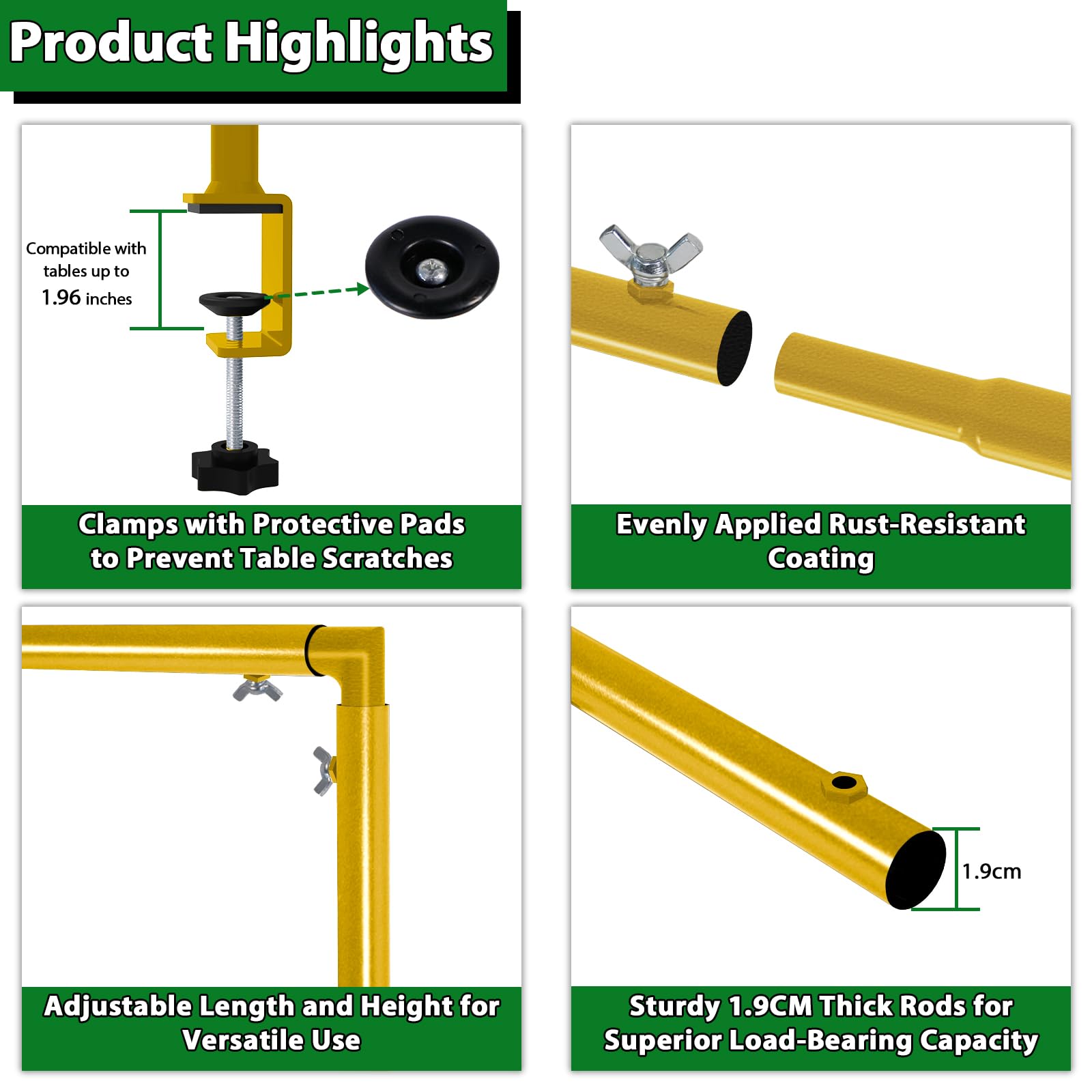 Mutualsign easy-screw setup minimizes tools for fast decorating