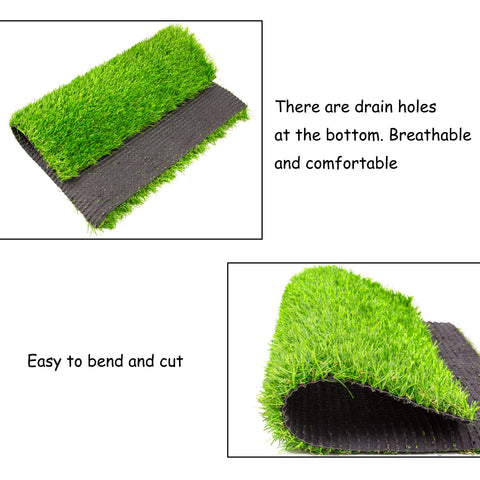 MUYG artificial grass nesting mat provides year-round comfort and easy cleaning.