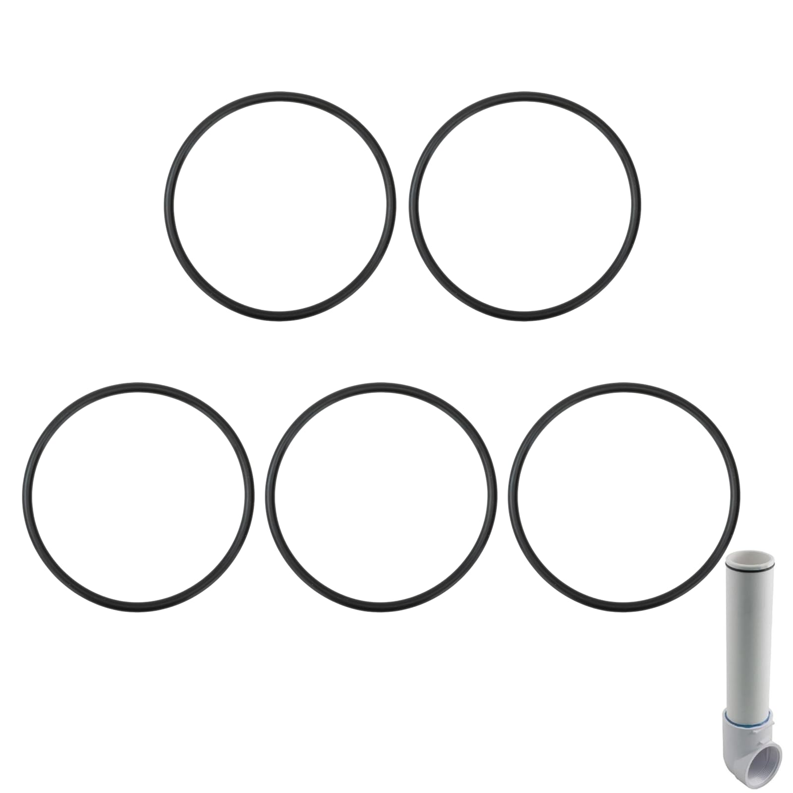 Muutoul DEX2400Z5 outlet elbow O-ring in a 5-pack for reliable seals