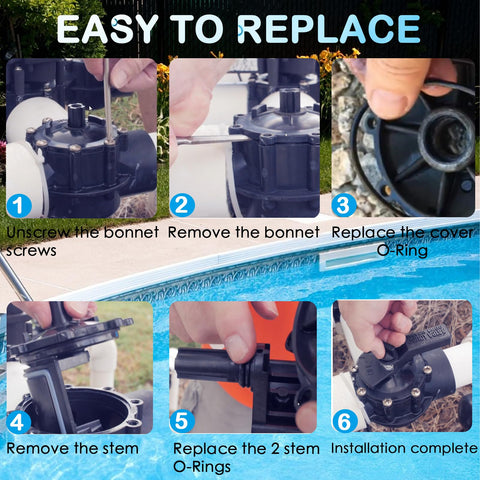 MuuTuoL valve repair kit saves time by avoiding disassembly.