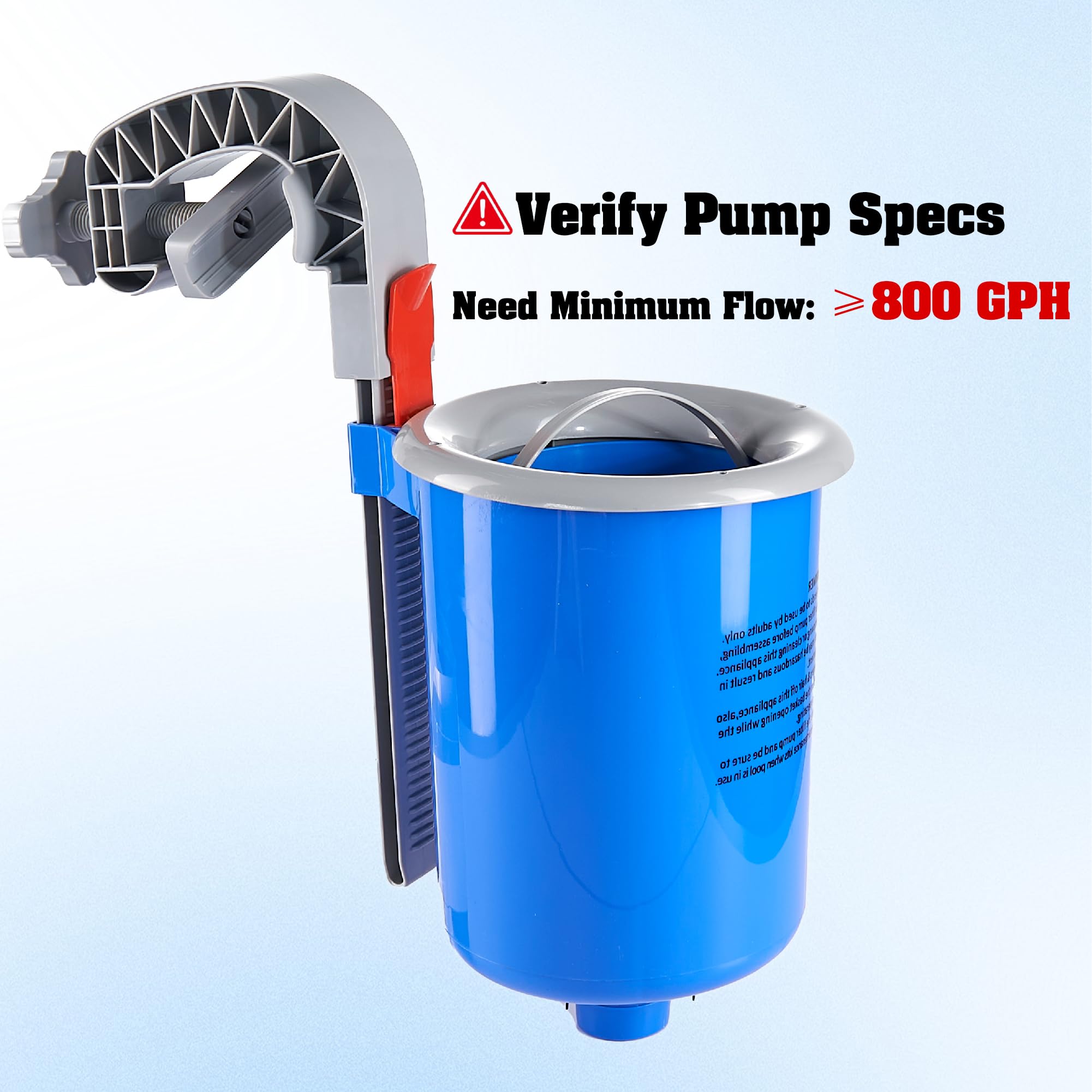 MUWOOB skimmer socks boost filter performance and reduce clogs during use.