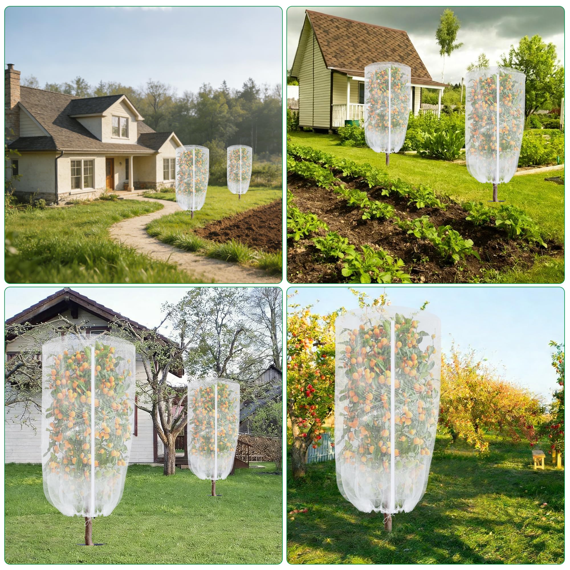 Muximud easy-removal netting for cleaning and storage when not in use.