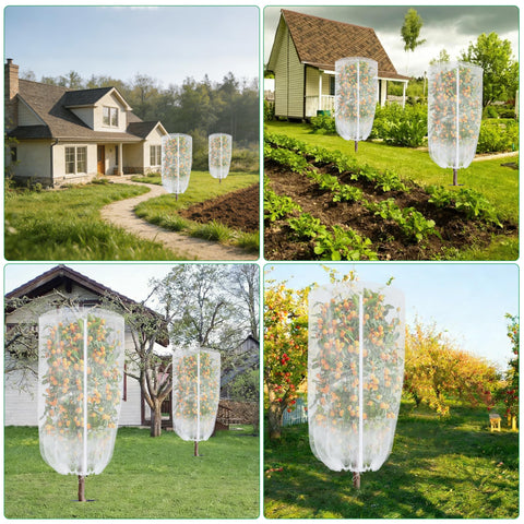 Muximud easy-removal netting for cleaning and storage when not in use.