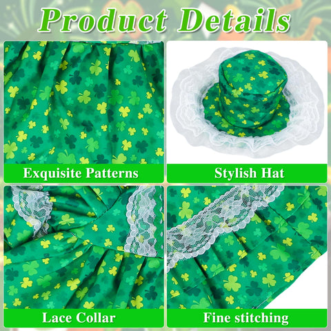Close-up of weather-resistant fabric on the Muximud St Patrick's Goose Outfit