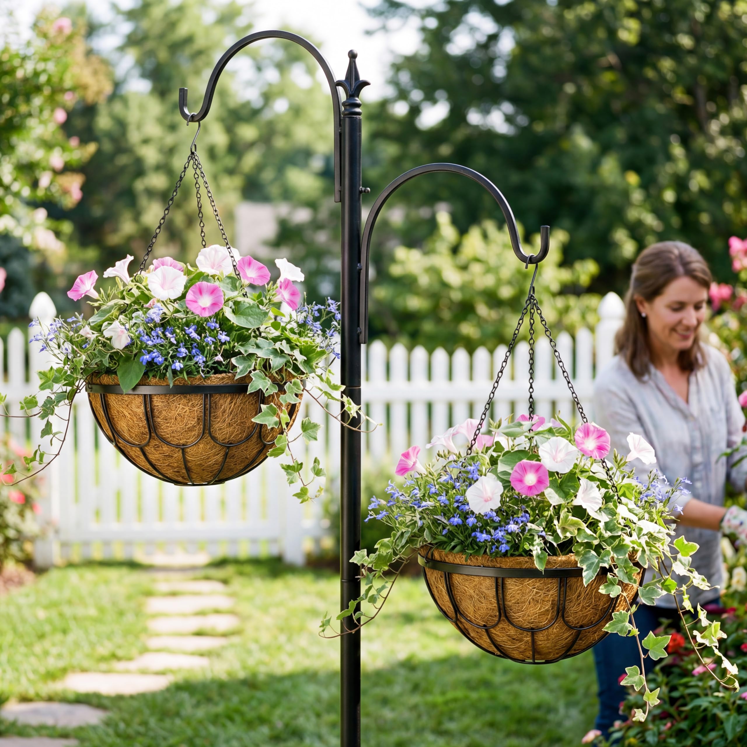 muyezhiyu adjustable hanging system with three chains for height control