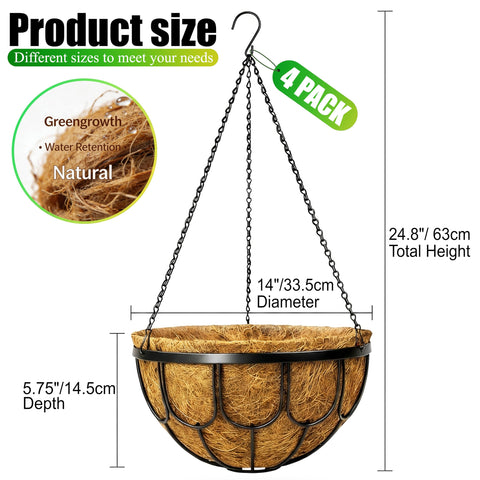 muyezhiyu replaceable coconut coir liner simplifies maintenance