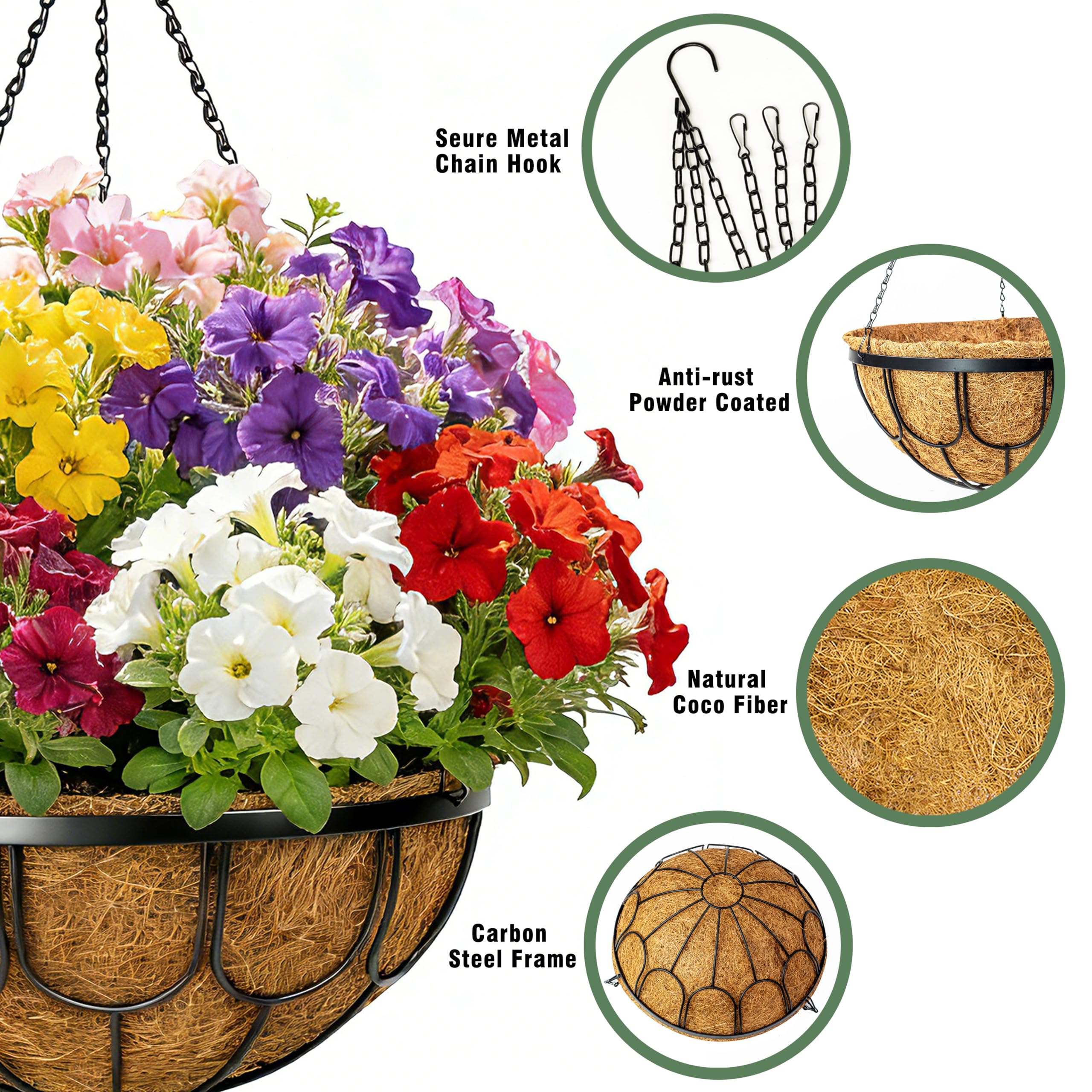 muyezhiyu spacious 14-inch bowl supports soil and plant growth
