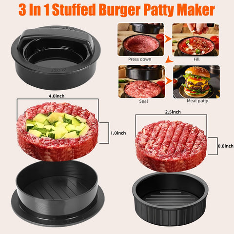 MUYFIO slant-edge scraper for thorough griddle cleanup after searing.