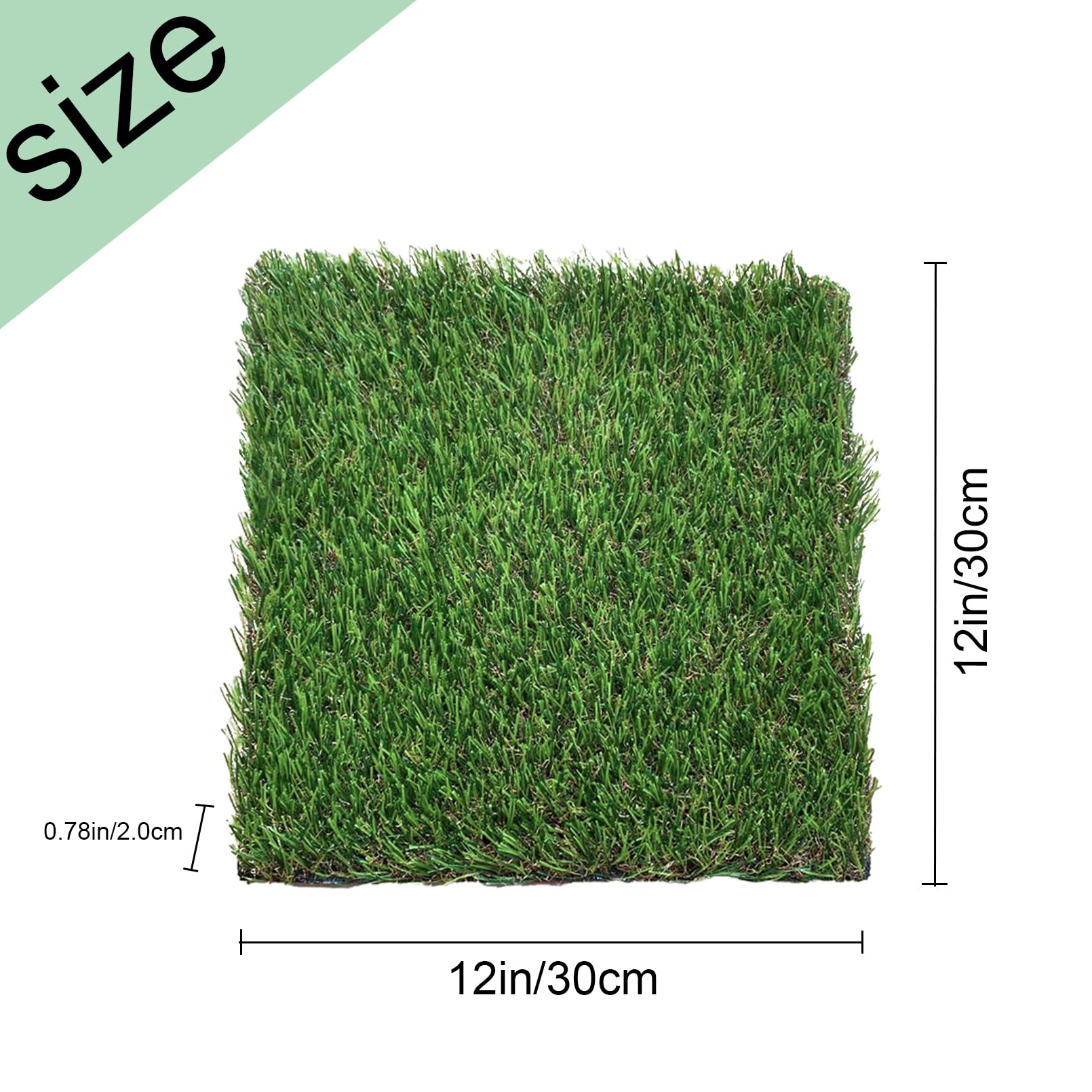 MUYG artificial grass nest mats for indoor and outdoor coops