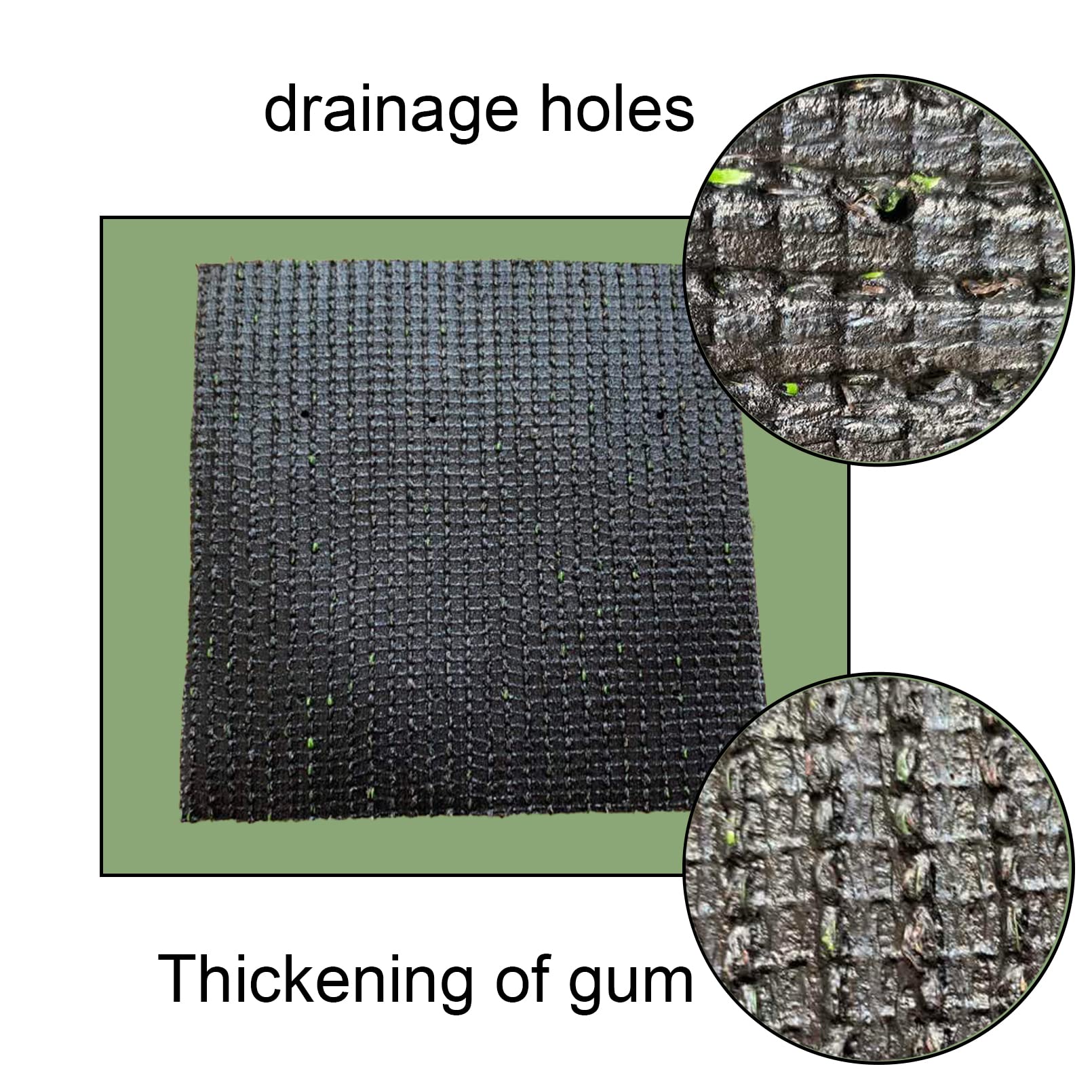 MUYG six-pack turf nesting mats prevent spills