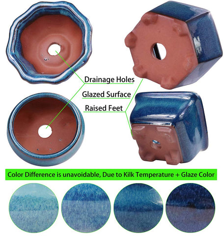 MUZHI 6PACK raised feet glaze provides airflow and cleanliness
