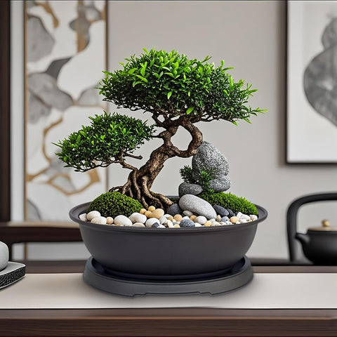 MUZHI planter made of durable PP plastic for long-lasting use