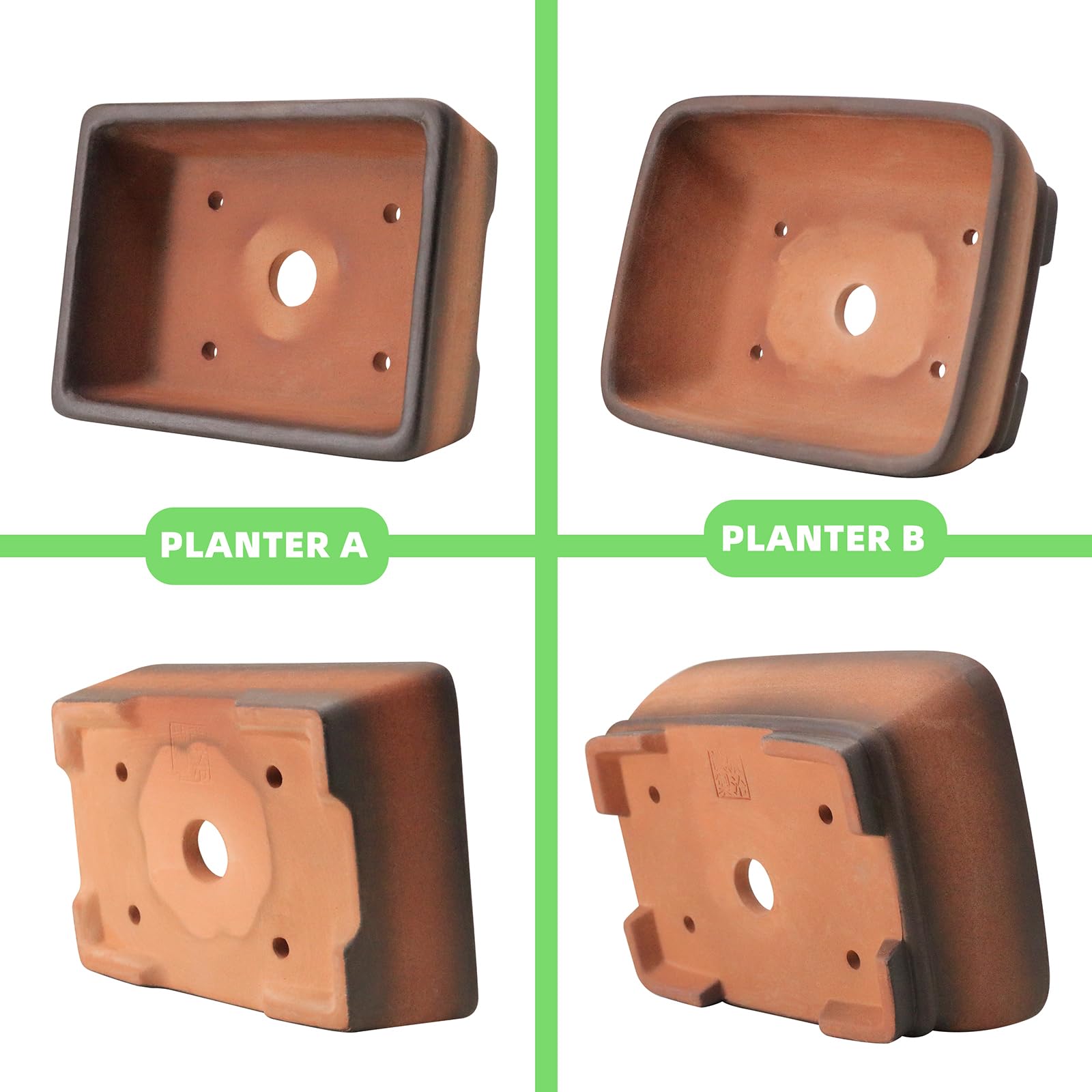 MUZHI included drip tray protects surfaces during watering.