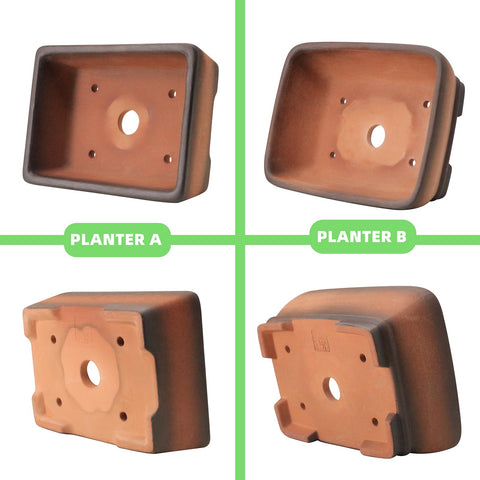 MUZHI included drip tray protects surfaces during watering.