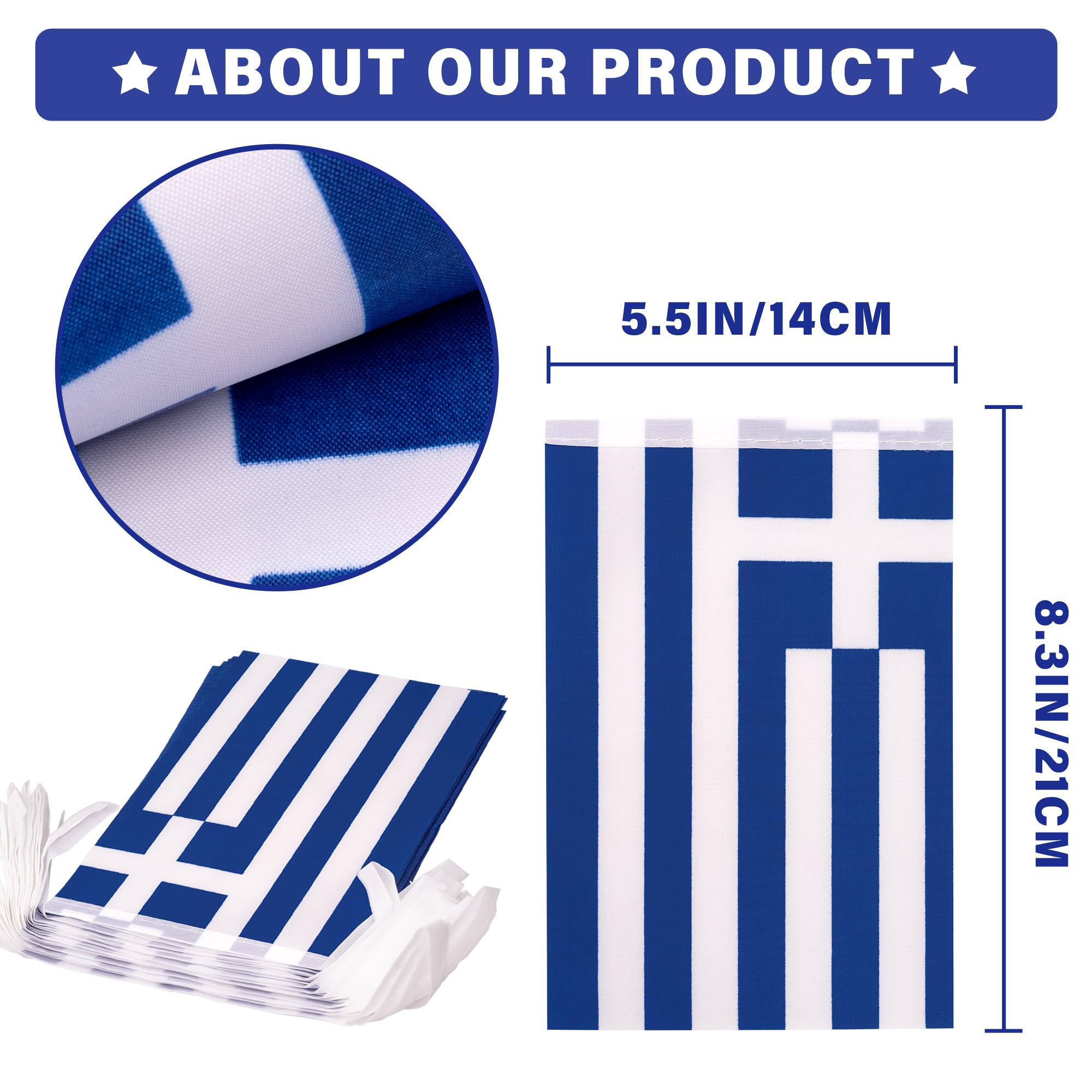 MVPRING 33-foot string flags banner ideal for sports events and celebrations