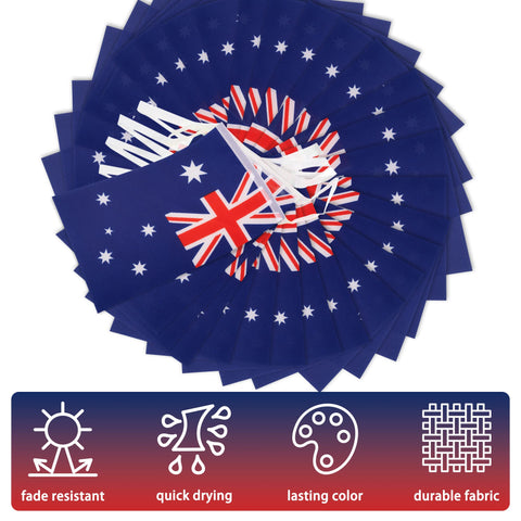Classroom or party setup featuring MVPRING Australia banner for festive ambiance.