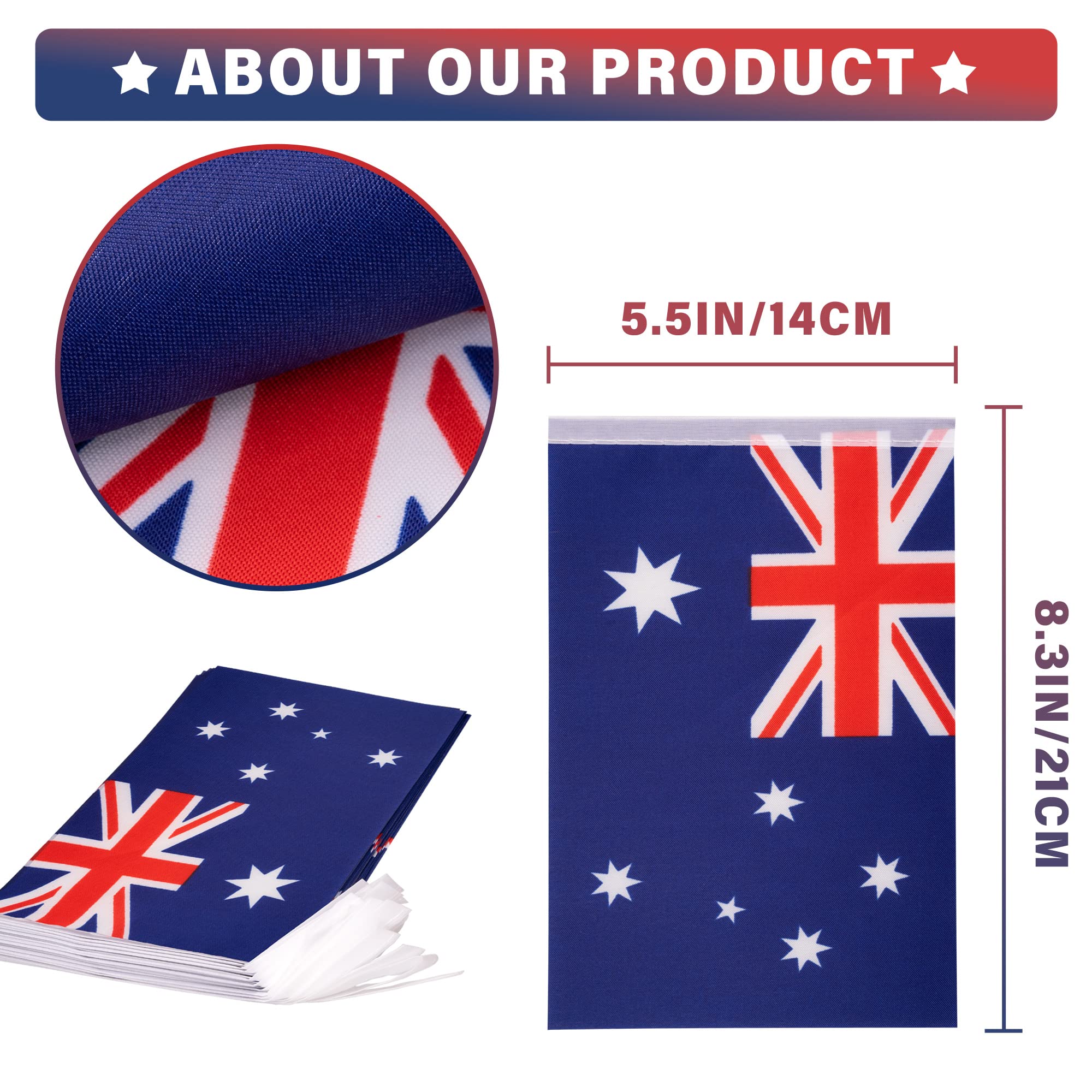 MVPRING stitching detail on flags demonstrates premium craftsmanship.