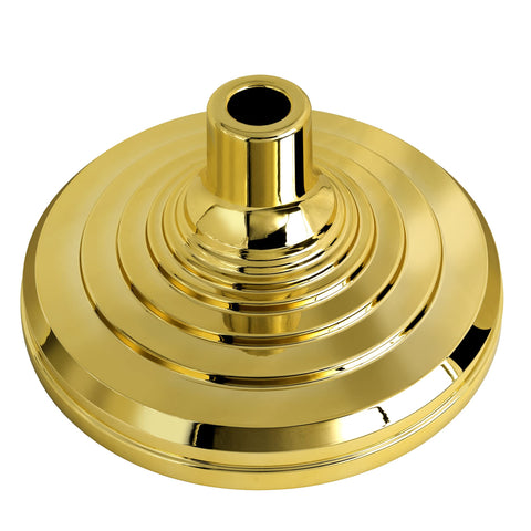 MVPRING base stand for indoor flagpole with gold interior provides stable display