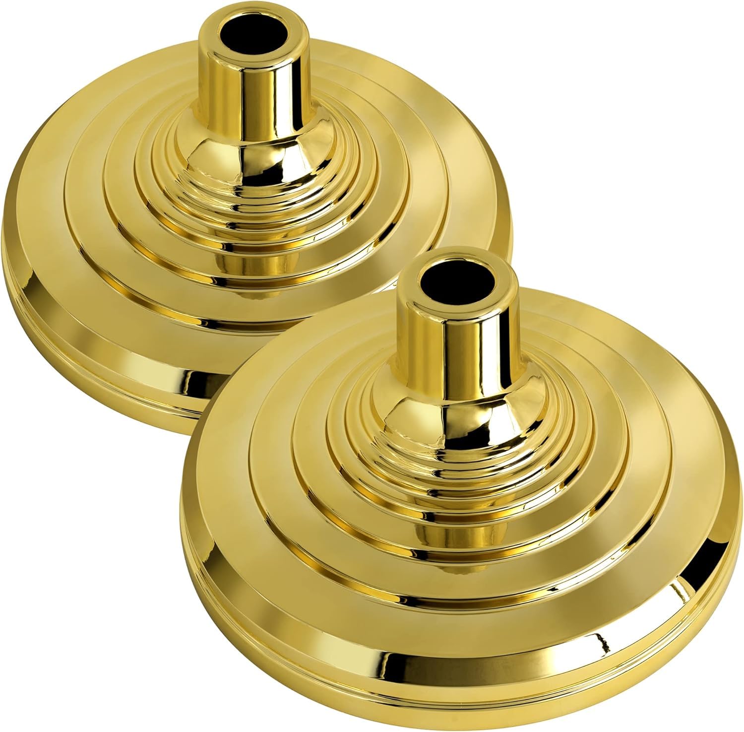 MVPRING base stand for indoor use with gold finish ensuring a stable flag display