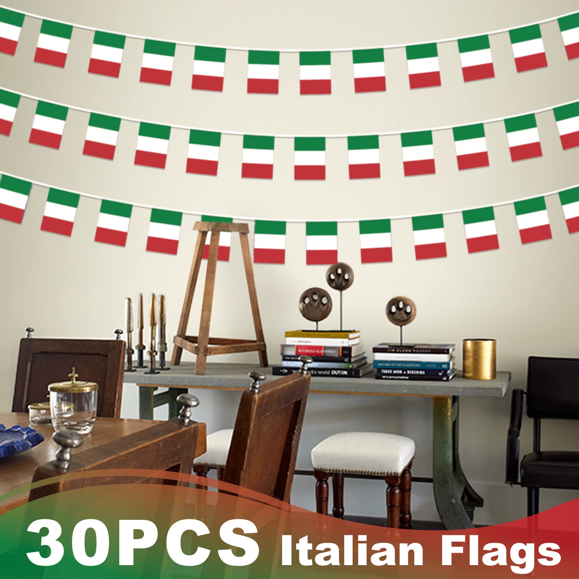 MVPRING 30 flags ensure consistent festivity across spaces and occasions.