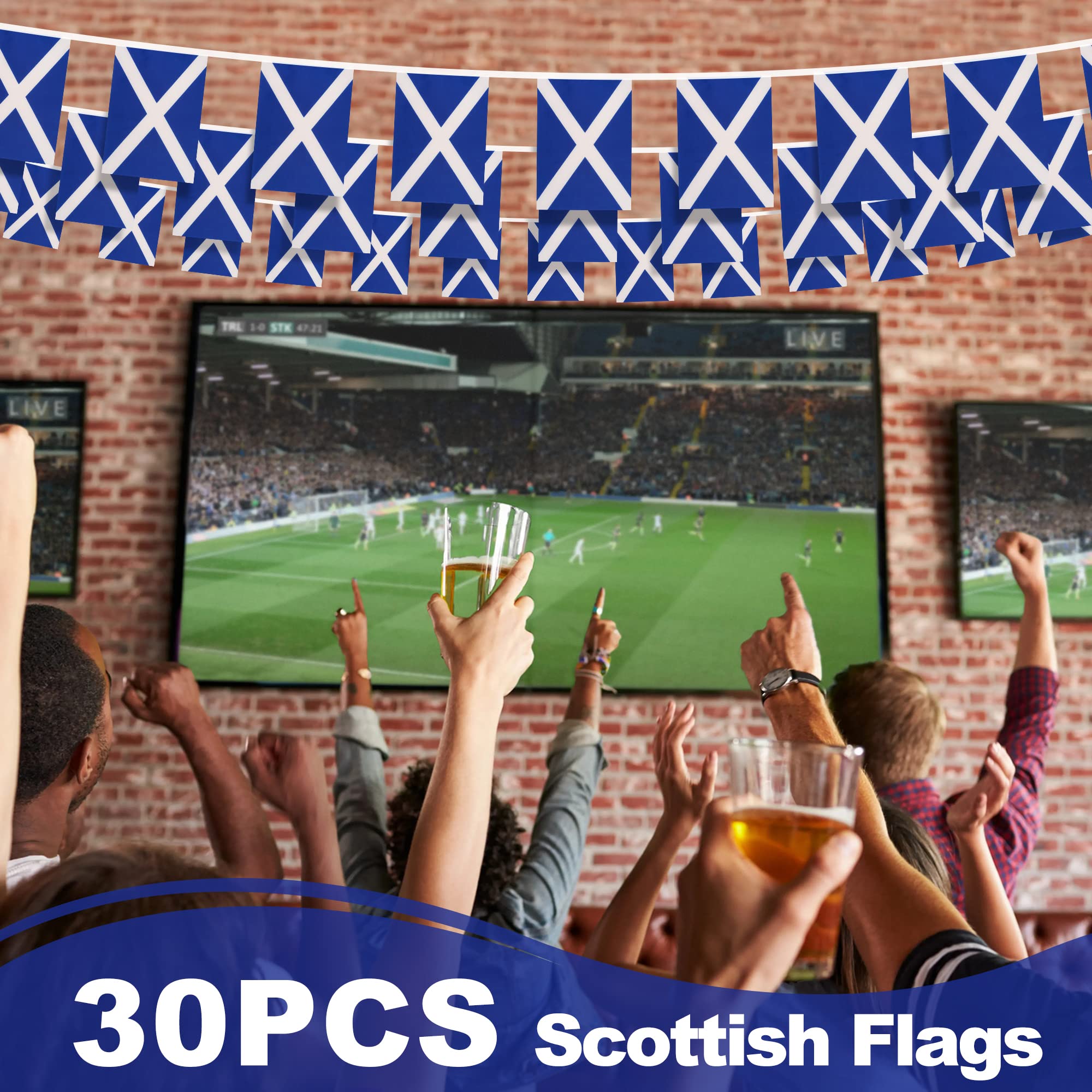 Flag size 5.5 by 8.2 inches showcased on MVPRING banner.
