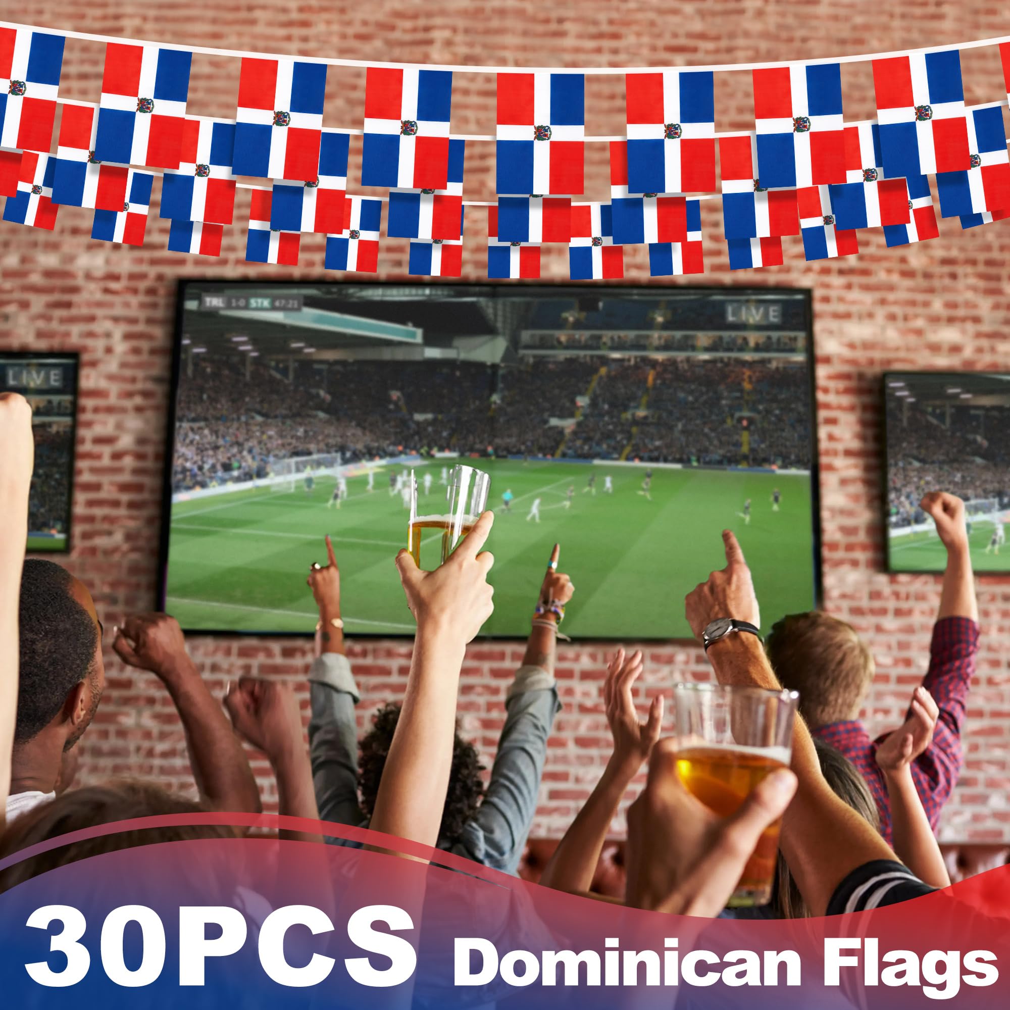 MVPRING 33ft banner suited for sports and patriotic events