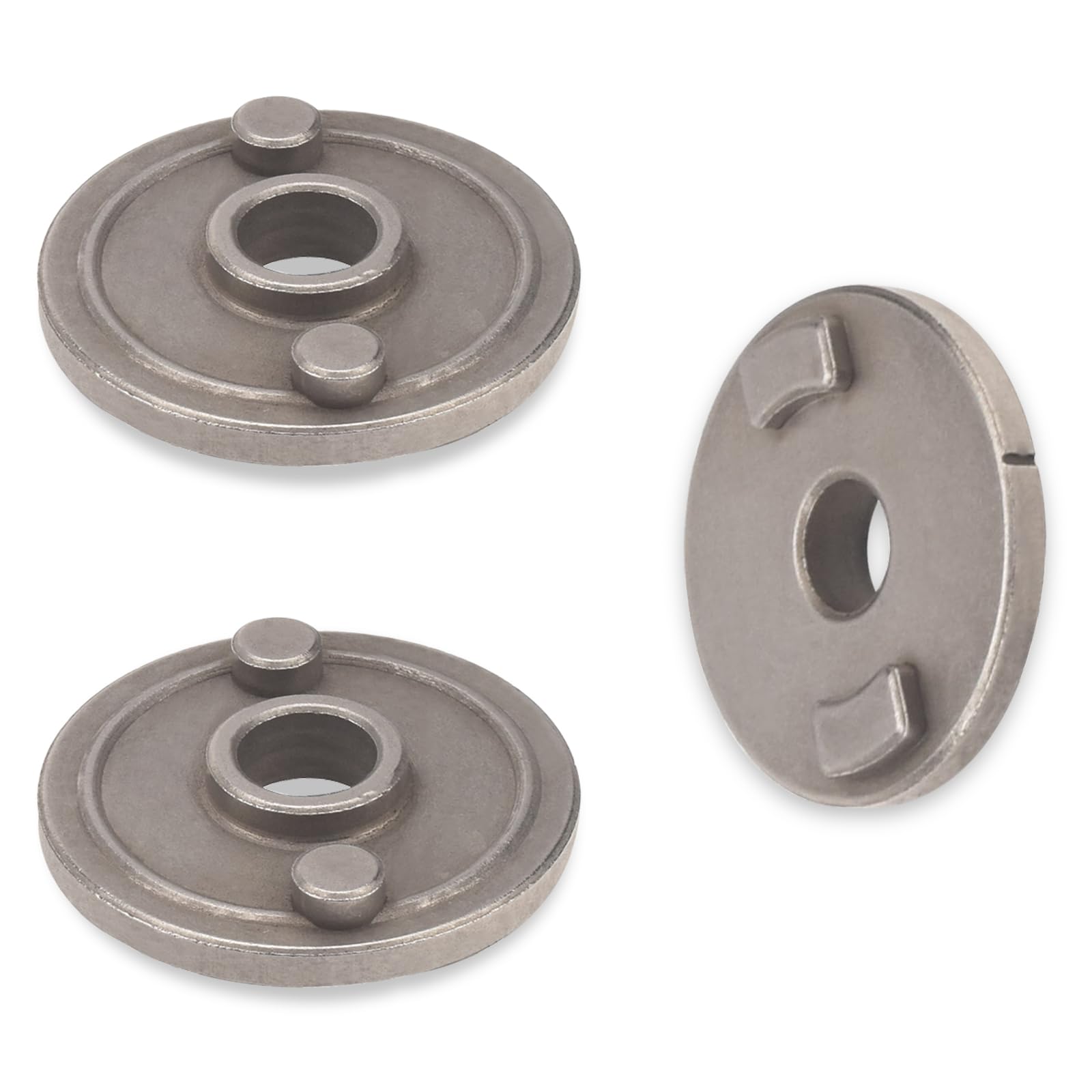 MWEDP blade adapter close-up shows TimeMaster compatibility for quick, tool-free installations.