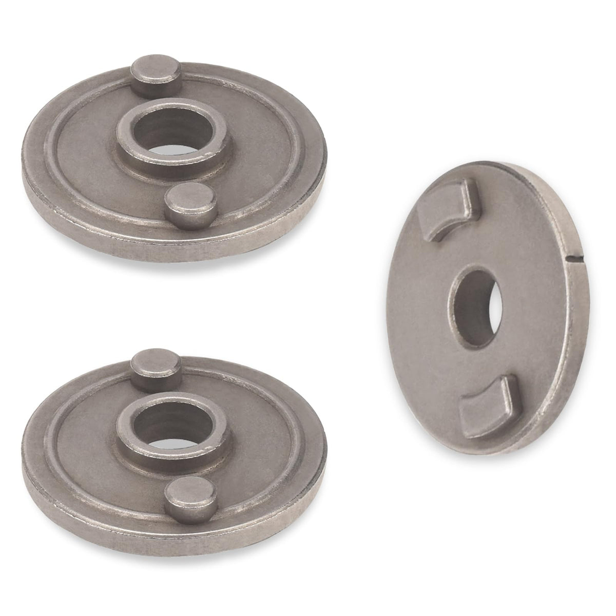 MWEDP blade adapter close-up shows TimeMaster compatibility for quick, tool-free installations.