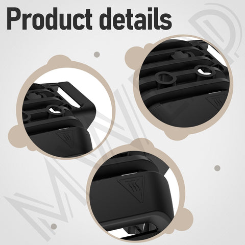 MWEDP muffler cover ready for installation on compatible trimmers