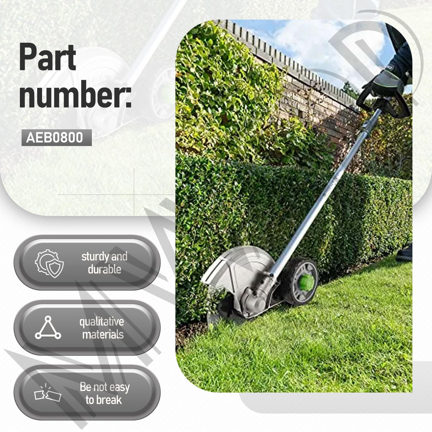 MWEDP AEB0800 compatible with Echo, Stihl, Husqvarna for versatile garden tool use