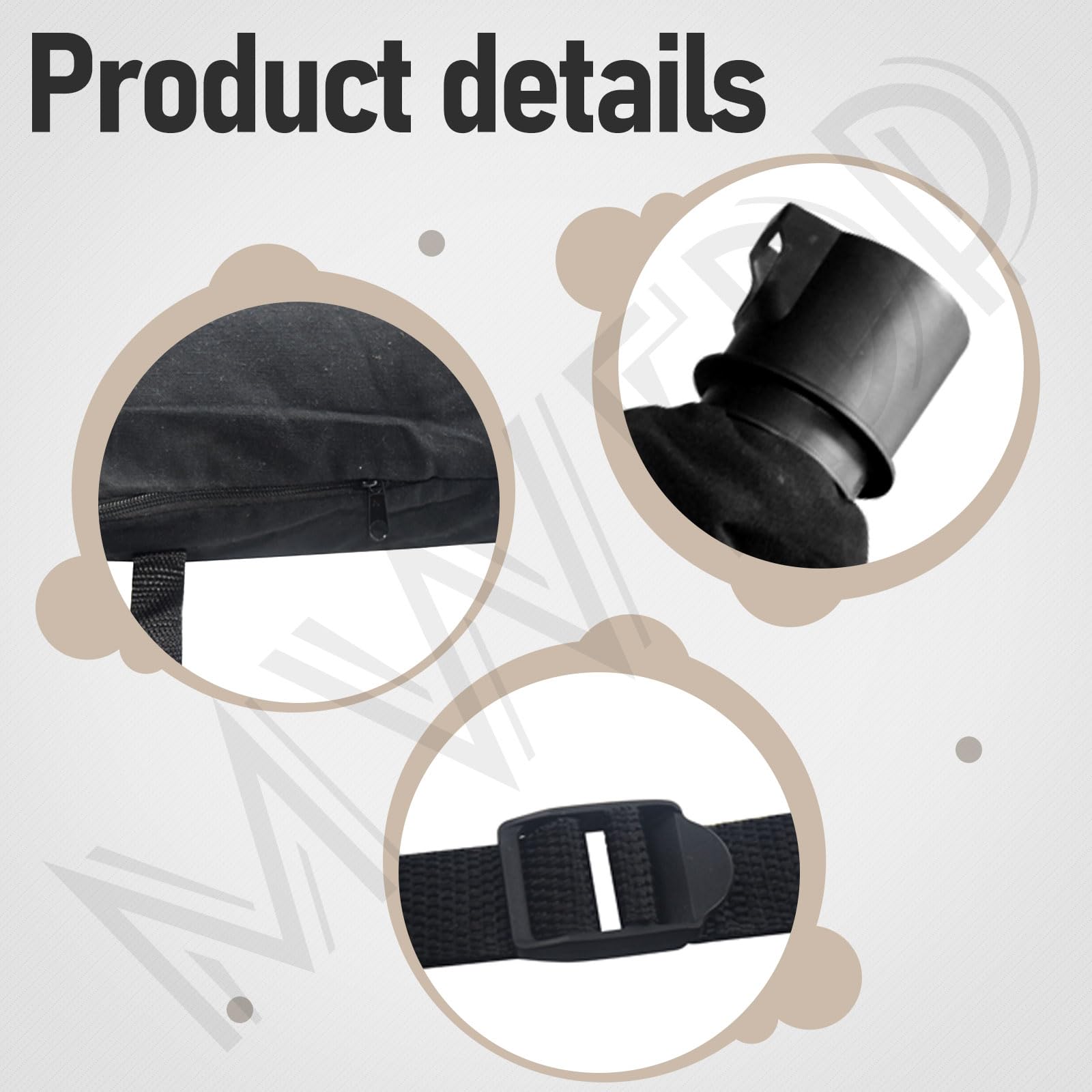 MWEDP-compatible bag for BV3600 and BV5600 blowers ensures a snug fit