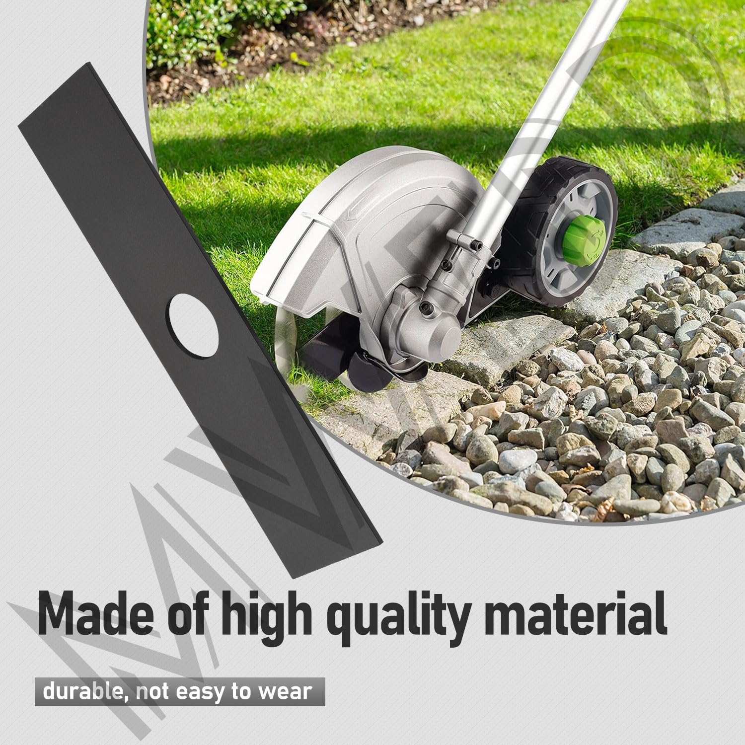 MWEDP Double-sided edger blade allows flipping to double cutting life