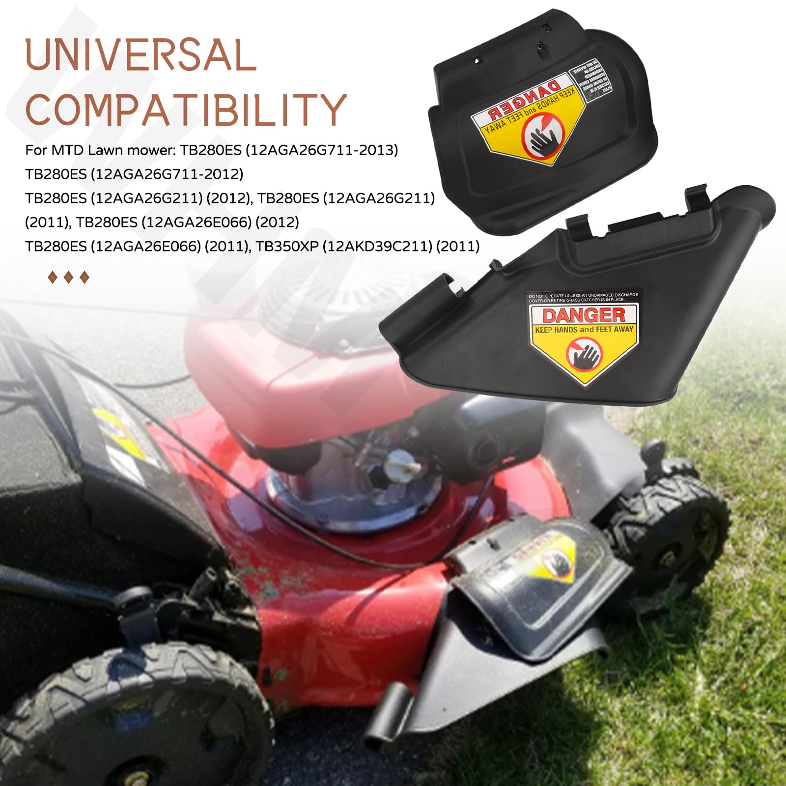 MWEDP durable construction for outdoor lawn care use