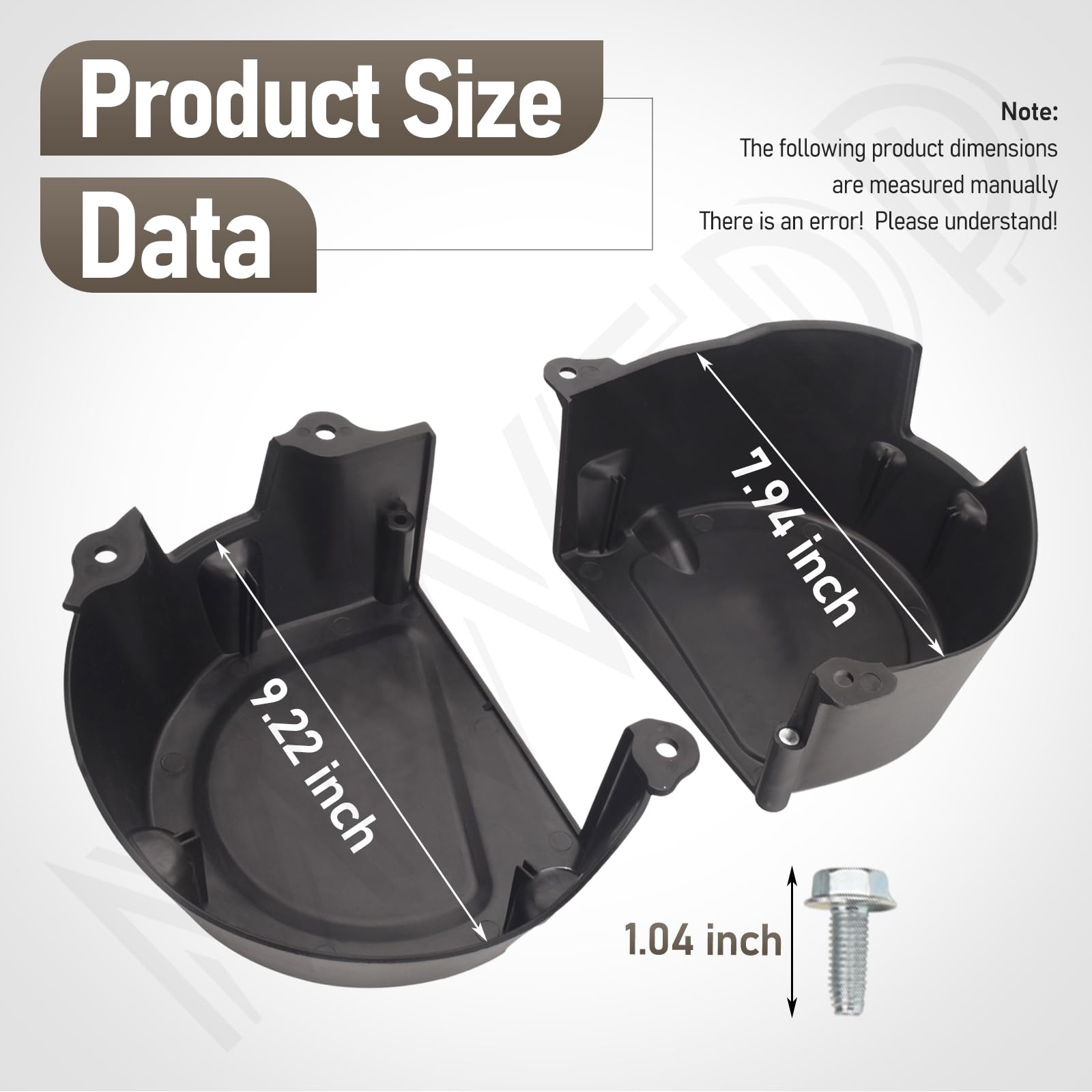 MWEDP GY21773 RH shield provides reliable coverage for 42-inch John Deere decks.