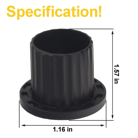 MWEDP M167267 yoke bushing rear view improves stability on ZTrak mower.