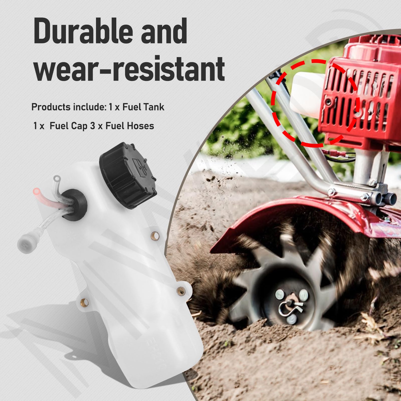 MWEDP predrilled-holes-mounting for easy alignment with compatible tanks.