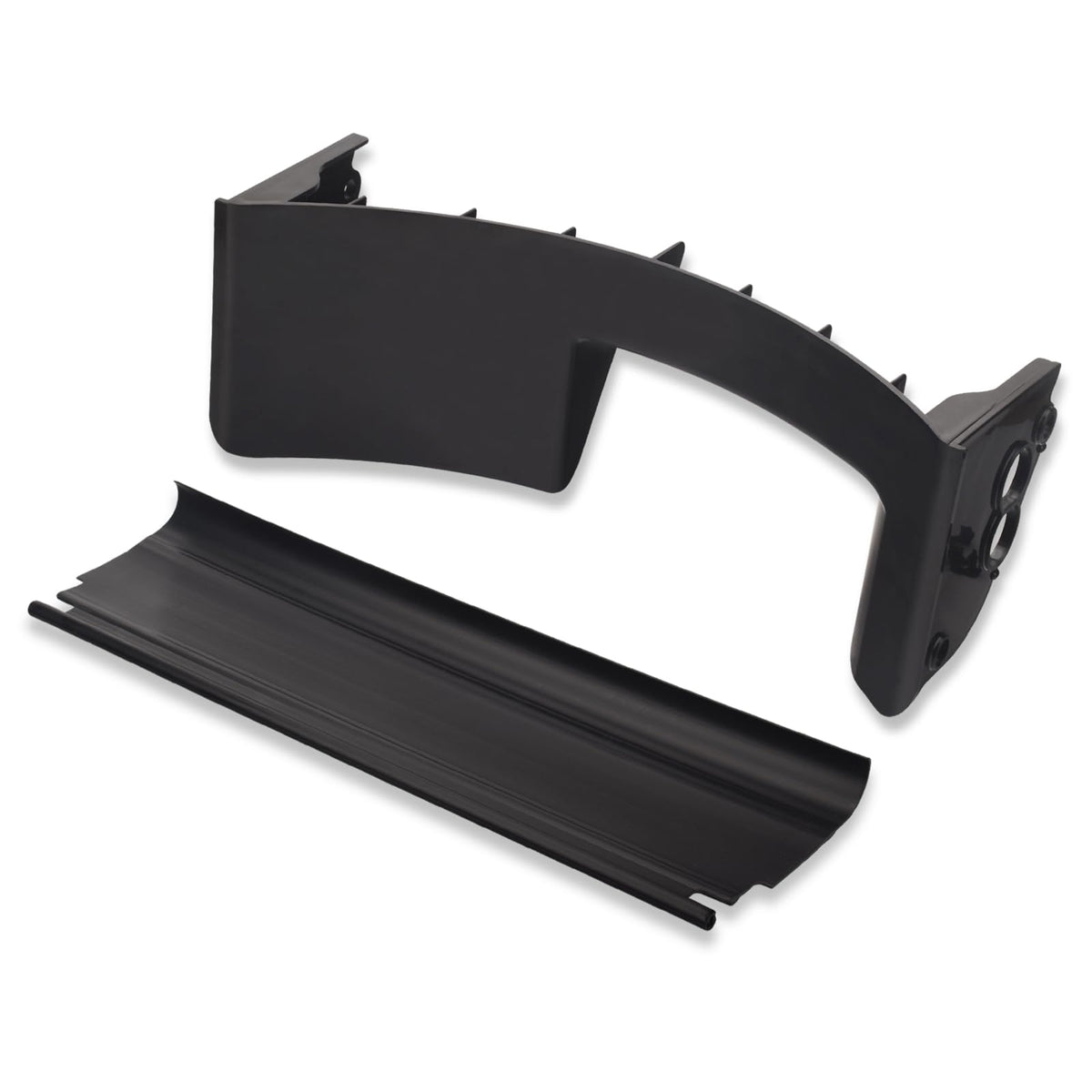 MWEDP rear baffle 120-5218 back view helps control debris flow for Toro 22-inch mowers.