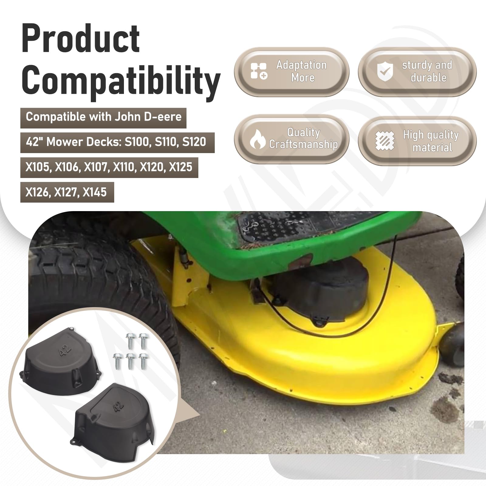 MWEDP shield with screws shown ready for simple installation and lasting protection.