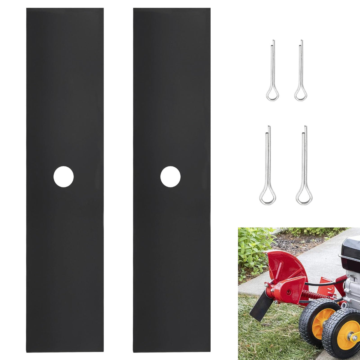 MWEDP universal edger blade 9x2 with center-hole half-inch for precise edging