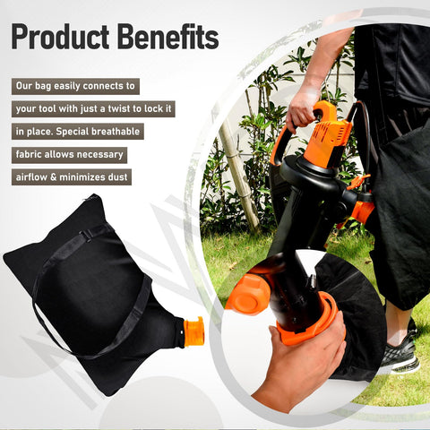MWEDP WGBAG500 ideal for courtyard leaf collection and tidy outdoor spaces.