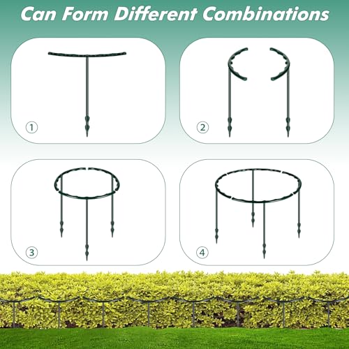 Mwellewm indoor plant trellis with arc design supports climbing vines.