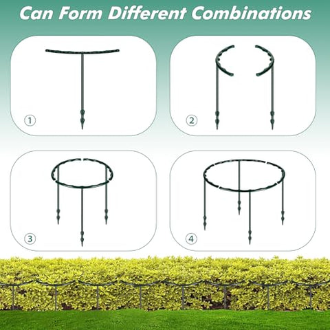 Mwellewm indoor plant trellis with arc design supports climbing vines.