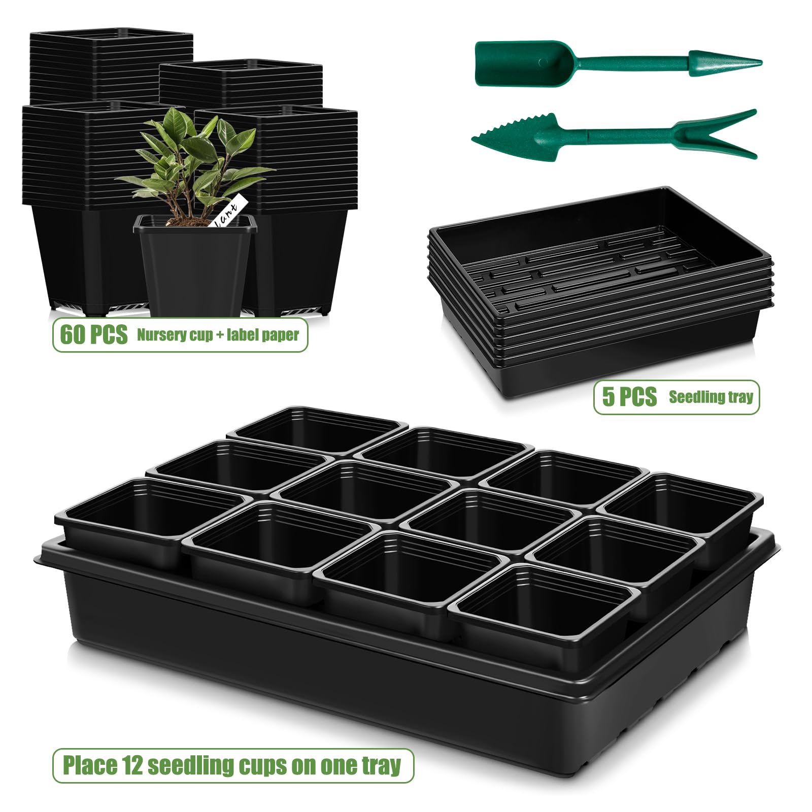 mwellewm portable-seedling-setup makes moving plants easy.